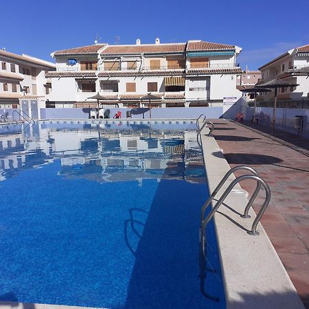 Apartamento Santa Pola, En Playa Del Tamarit Con Piscina. Kültér fotó