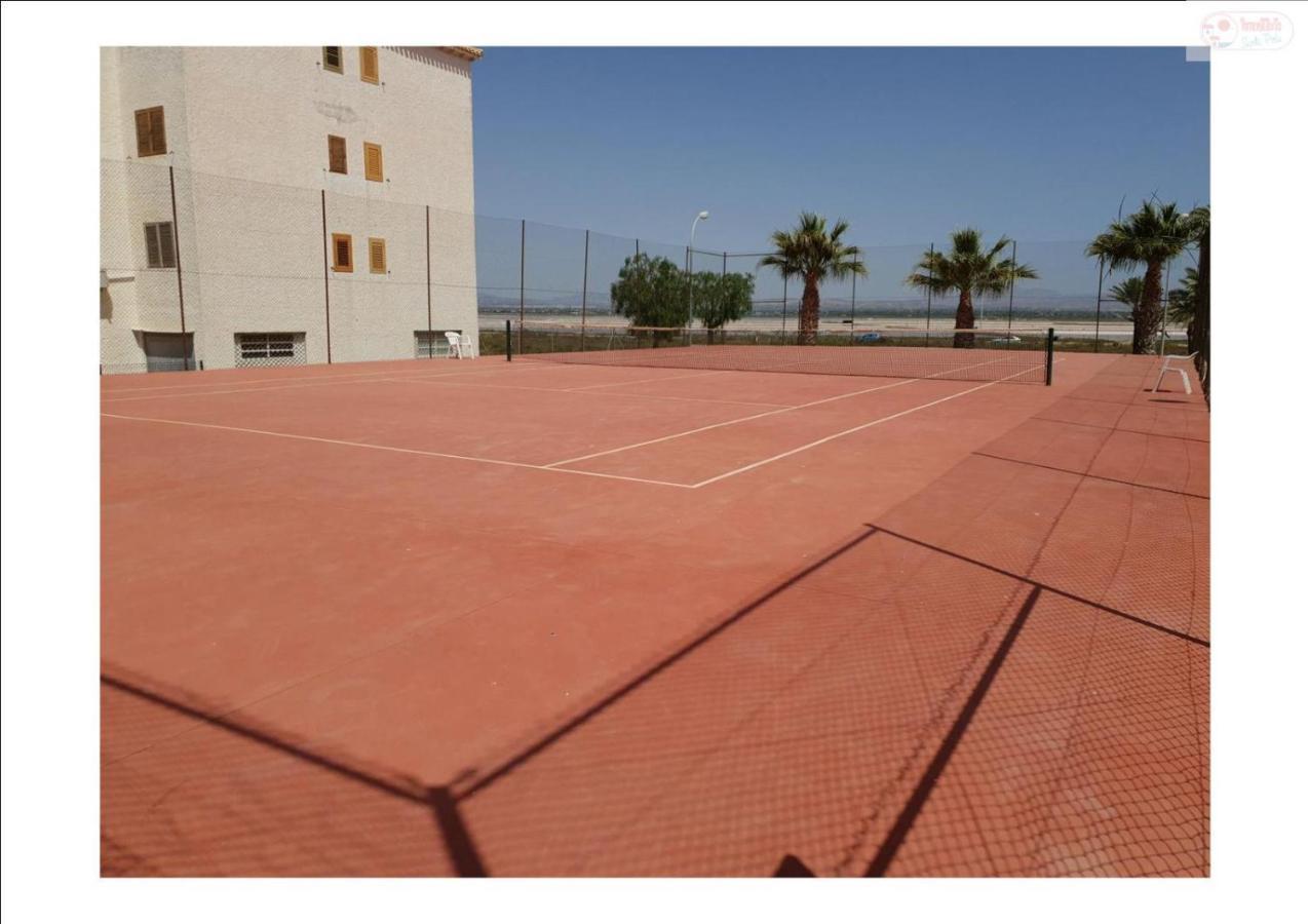 Apartamento Santa Pola, En Playa Del Tamarit Con Piscina. Kültér fotó